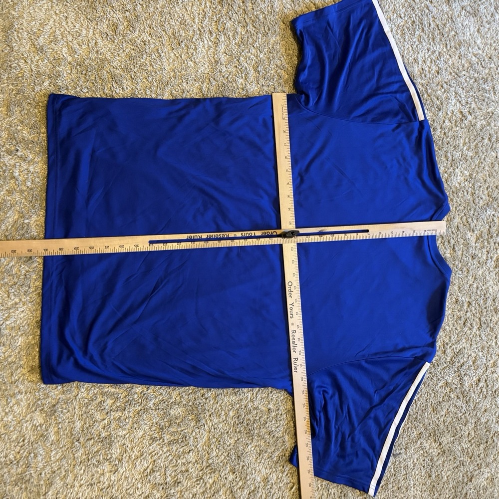 Vintage 200s Y2K Duke Blur Devils Soccer Jersey Men's XL Adidas 3 Stripes - Picture 8 of 8